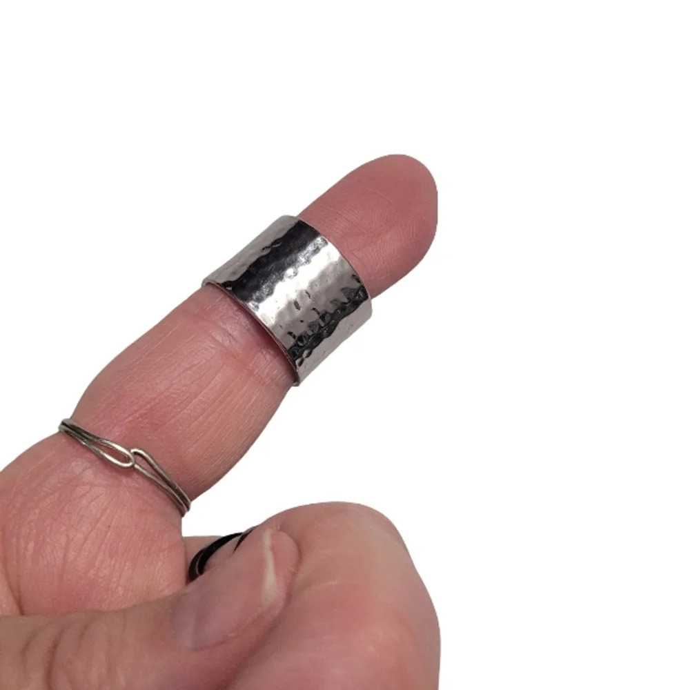 Charming Charlie Silver Wearable Tech Ring